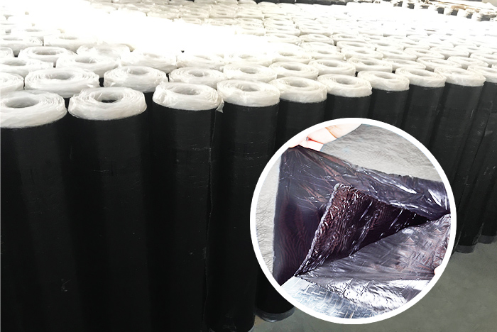 自粘聚合物改性瀝青防水卷材復合胎